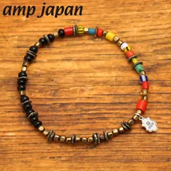 【新品】amp japan アンプジャパン トリプルパーツビーズ ミックス ブレスレット 日本製 AMP JAPAN  HYHK-410【正規品】