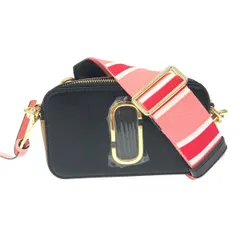 MARC JACOBS マークジェイコブス スナップショット/ショルダーバッグ  カメラバッグ/レザー M0012007   ブラック ユニセックス / 240001164809