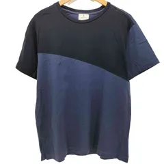 ランバンオンブルー LANVIN en Bleu 切替デザインS/S TEE メンズ  50のサムネイル