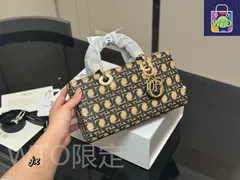 【今日WTO】Dior ディオール レディーD 横型バッグ シリーズ 二つのストラップが付いているのが特徴です-WTO輸入2-PB24