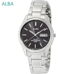 セイコー アルバ メンズ 腕時計 ソーラー シルバー AEFD540