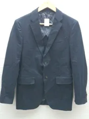 ◇ THE SUIT COMPANY スーツカンパニー 長袖 テーラード ジャケット サイズ165cm-80Drop waist 74cm ネイビー メンズ  【1002800810253】