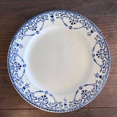 青 Terre de fer BALZAC  フランスアンティーク皿