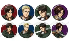 【新品】バッジ・ビンズ 【BOX】進撃の巨人 描き下ろし 戦いの後でver. トレーディンググリッター缶バッジ