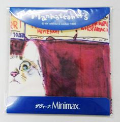 メガネ拭き マンハッタナーズ ワインピングクロス MAN-14 Manhattaner's (マンハッタナーズ） めがね拭き スマホ拭き クリーナー クロス 猫 ねこ