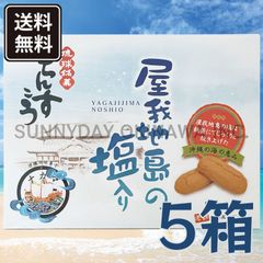 ちんすこう 屋我地島の塩入り 大箱(2個入×24袋) 5箱 名嘉真製菓本舗 沖縄お土産 お取り寄せ