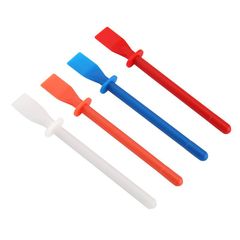 レザークラフト ツール ミックス 接着専用へら スパチュラ ヘラ 接着剤 キット 4個セット