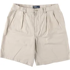 古着 ラルフローレン Ralph Lauren POLO by Ralph Lauren TYLER SHORT ツータック チノショーツ ショートパンツ メンズw34相当/eaa566691