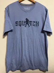 エディーバウアー 古着Tシャツ ブルー L