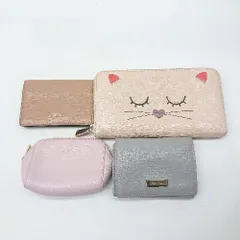 ◇ Θ 《 FURLA フルラ まとめ売り4点セット 財布 ウォレット 小銭入れ レディース 》 E  【1504240000138】