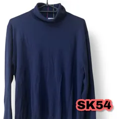 Paul Smith(ポールスミス) ハイネック ニット ネイビー色 Mサイズ メンズトップス　管理SK54