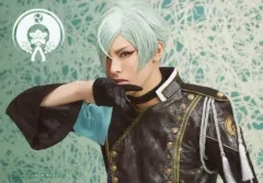 【中古】生写真(男性) 高野洸(膝丸)/横型・バストアップ・紋入り・キャラクターショット/「ミュージカル『刀剣乱舞』 髭切膝丸 双騎出陣2020 ～SOGA～」ブロマイド ライブver.