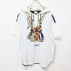カステルバジャック Castelbajac トップス カットソー フーディー ロゴ 刺繍 ロゴボタン x897226nのサムネイル