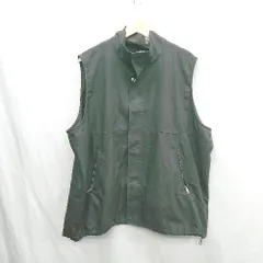 ◇ ⊂ Ellno Loset エルノロゼット ジップアップ ベスト ジャケット サイズL ブラック メンズ E  【1412090005626】のサムネイル