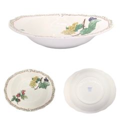 ✨新品✨Noritake ノリタケ カレー & パスタ ボウル 直径:26cm 690cc オーチャードガーデン 電子レンジ対応 ボーンチャイナ お皿2点 スプーン2点 セット