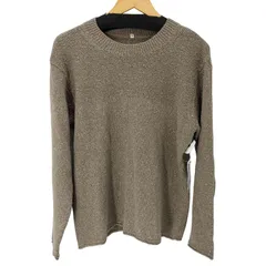 ムジラボ MUJI labo シルク混クルーネック長袖プルオーバー レディース JPN：L 