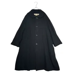 専用 AD2019 archive 丸襟フリルオーバーコート 黒 ブラック AD2019 archive 丸襟フリルオーバーコート 黒 ブラック