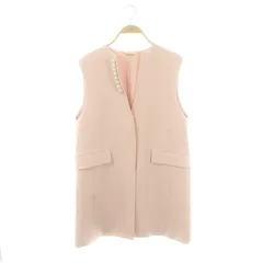 【新品】 CELFORD パールペプラムジレ ピンク CELFORD (セール20%OFF&PT5) / セルフォード ペプラムショート