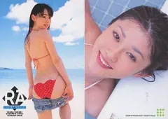 秋山莉奈　オフィシャルカードコレクション　トレーディングカード 30パック Yahoo!オークション - (=^ェ^=) 秋山莉奈 トレカ BOMBカード2008