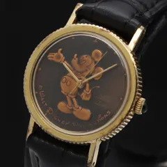 稼働 アルバ Y480-0641 QZ キャラクター文字盤 ミッキーマウス レディース腕時計 2000000 NSK INK