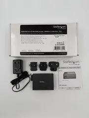 【美品】StarTech メディアコンバーター MCMGBSCSM10 SCシングルモード ギガビット対応