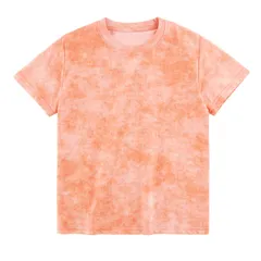 【人気商品】夏服 女の子 子供服 トップス 上着 ジュニア 男の子 カットソー カジュアル ジャージ 半袖tシャツ 吸水速乾 通気 柔軟 キッズ ナイロンtシャツ スポーツウェア 丸首 絣染 Cheris] お洒落 120 130 [Enfants 140 1