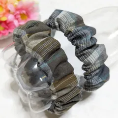 アームバンド（リバーシブル風）格子柄