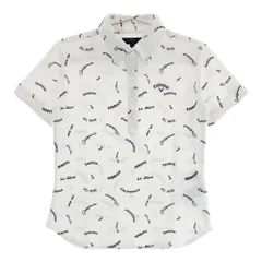 サイズ：S CALLAWAY キャロウェイ  半袖ポロシャツ ボタンダウン ロゴ 総柄 ホワイト系 [240101500820] ゴルフウェア メンズ ストスト