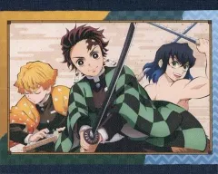 【中古】キャンバスボード・キャンバスアート かまぼこ隊/戦闘 ミニキャンバスボード 「一番くじ 鬼滅の刃～鬼殺の志～」 D賞