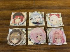 あおぎり高校 01 缶バッジ 2023 セット まとめ (石狩あかり 大代真白 山黒音玄 栗駒こまる 千代浦蝶美 我部りえる)