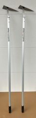 【ステンレス製でサビに強い！700gと軽量で扱いやすい三角ホー！】 正明  ステンレス三角ホー  210mm×2本セット