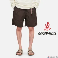 グラミチ GRAMICCI ショートパンツ ハーフパンツ 半ズボン 短パン クライミングパンツ ハーパン ナイロンパッカブルGショーツ NYLON PACKABLE G-SHORT ユニセックス 水陸両用 DEEP BROWN M L XL G4SM-P146