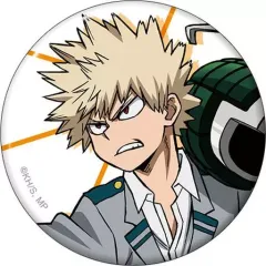 【中古】バッジ・ピンズ 爆豪勝己(背景ホワイト) 「僕のヒーローアカデミア キャラバッジコレクション いざ、出発!」