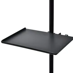 マイク スタンド トレー 取り付けクランプ付き [楽譜やマイクなどの小物置きにお使い下さい♪] マイクスタンド アーム クランプ マイクトレー 【YCsalto】 (20×14㎝)