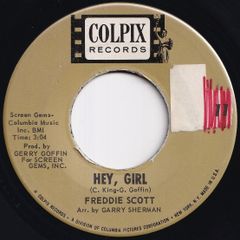 Freddie Scott Hey, Girl / The Slide Colpix US CP 692  211808 R&B R&R レコード 7インチ 45