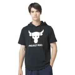 [アンダーアーマー] Pjt Rock Terry SS HD Black White MD [ブラックホワイト] [M]