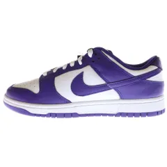 NIKE (ナイキ) DUNK LOW RETRO CHAMPIONSHIP COURT PURPLE ダンク ローカットスニーカー チャンピオンシップ コート パープル US9/27cm DD1391-104
