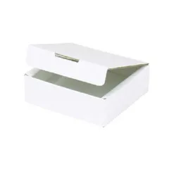 送料無料 【新品 未使用 未開梱】 Z＆K　フラットボックス 00-610 ホワイト　00610