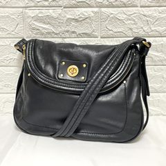 ★MARC BY MARC JACOBS ★ショルダーバック ブラック  肩掛け 斜め掛け 本革レザー