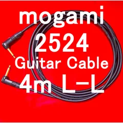mogami 2524 Guitar Cable with Neutrik Gold Plated Plug LL 4m