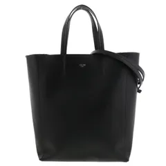 CELINE （セリーヌ） バーティカル カバ スモール バッグ トートバッグ  Black 176183 used:AB【中古】