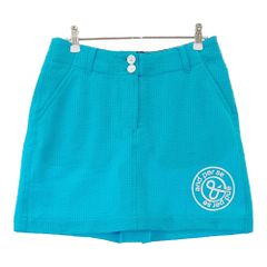 アンパスィ】サークル &ロゴ ショートパンツ ゴルフ L 緑エメラルド
