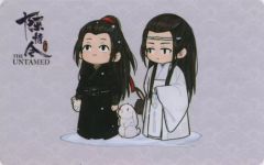 陳情令 忘羨 小カード2枚セット魏嬰 藍湛 王一博 肖戦 - メルカリ