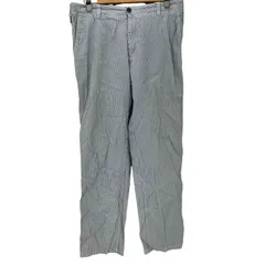 アルマーニコレツィオーニ ARMANI COLLEZIONI ストライプ柄 テーパードパンツ メンズ US：34-35 のサムネイル