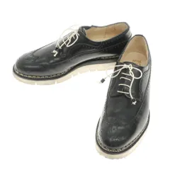 【中古】ショセ chausser ロングウイングチップ シューズ ダークネイビー【サイズ23 1/2】【レディース】のサムネイル