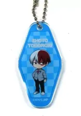 【中古】キーホルダー 轟焦凍 「僕のヒーローアカデミア CAFE and DINER in BOX cafe＆space アクリルキーホルダー」