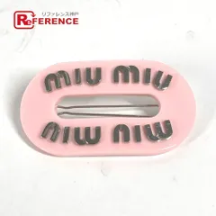 2025年最新】miumiu バレッタ ピンクの人気アイテム - メルカリ