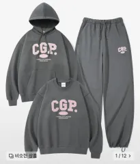 Code graphy コードグラフィー　スウェットセットアップLサイズ ☆【CODE GRAPHY】☆CGP Circle Half Zip Up Setup LON.G