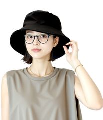 UVバケットハット　ブラック