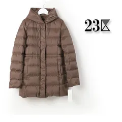 【オンワード樫山】完売⭐︎23区モッズコート　ダウンコート　キャメルベージュ オンワード樫山】完売⭐︎23区モッズコート ダウンコート